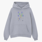 Толстовка худи оверсайз