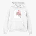 Толстовка худи оверсайз