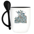 Кружка с ложкой