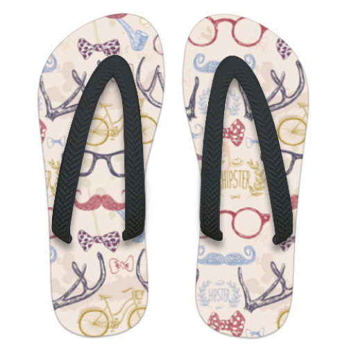 Шлепанцы (сланцы) Стиляга хипстер