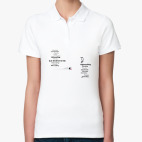 Женская рубашка поло