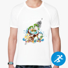 Мужская спортивная футболка