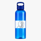 Прозрачная спортивная бутылка