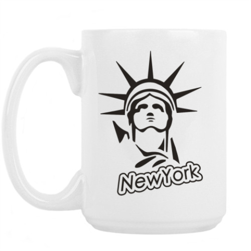 Кружка с принтом NewYork!