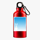 Металлическая бутылка 400 мл UV-DTF