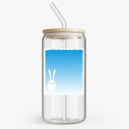 Банка с бамбуковой крышкой