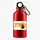 Металлическая бутылка 400 мл UV-DTF