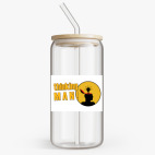 Банка с бамбуковой крышкой