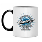 Кружка двухцветная