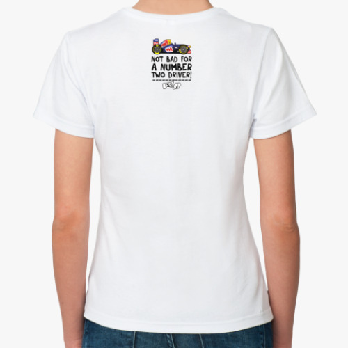 Классическая футболка с принтом MARK WINNER