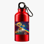 Металлическая бутылка 400 мл UV-DTF