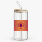 Банка с бамбуковой крышкой