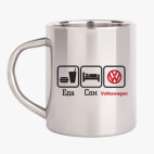 Кружка металлическая