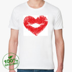 Мужская футболка органик