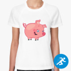 Женская спортивная футболка