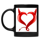 Кружка цветная UV-DTF