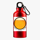 Металлическая бутылка 400 мл UV-DTF