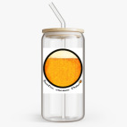 Банка с бамбуковой крышкой