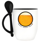 Кружка с ложкой