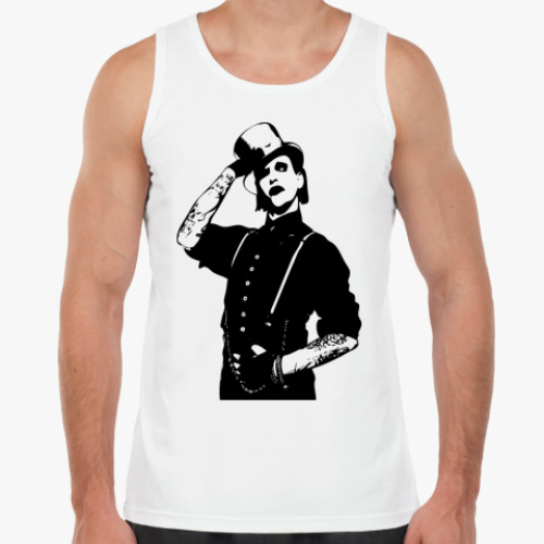 Майка с принтом Marilyn Manson