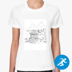 Женская спортивная футболка