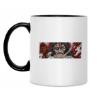 Кружка двухцветная