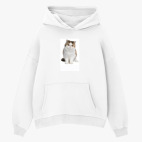 Толстовка худи оверсайз