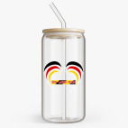 Банка с бамбуковой крышкой