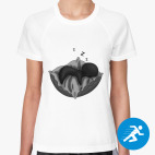 Женская спортивная футболка