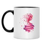 Кружка двухцветная