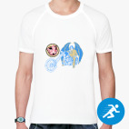 Мужская спортивная футболка