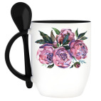 Кружка с ложкой