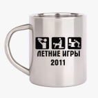 Кружка металлическая