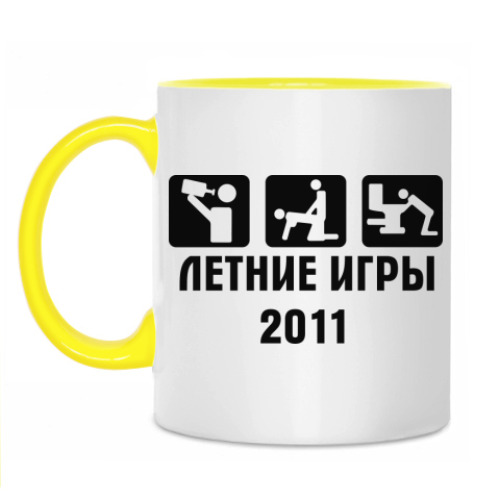 Кружка с принтом Летние Игры 2011
