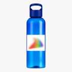 Прозрачная спортивная бутылка