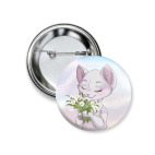 Значок 37 мм чарующий вечер