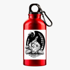 Металлическая бутылка 400 мл UV-DTF