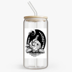 Банка с бамбуковой крышкой