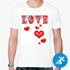 Мужская спортивная футболка