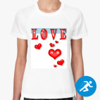 Женская спортивная футболка