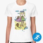 Женская спортивная футболка