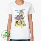 Женская футболка органик