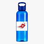 Прозрачная спортивная бутылка