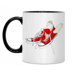 Кружка двухцветная