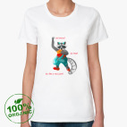 Женская футболка органик