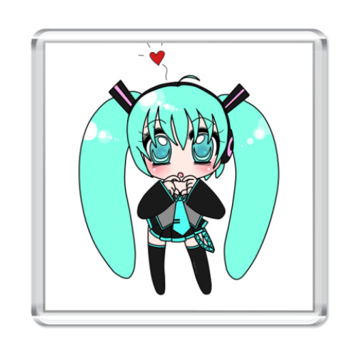 Магнит  Chibi Miku