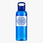 Прозрачная спортивная бутылка