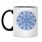 Кружка двухцветная