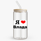 Банка с бамбуковой крышкой