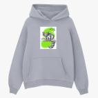 Толстовка худи оверсайз